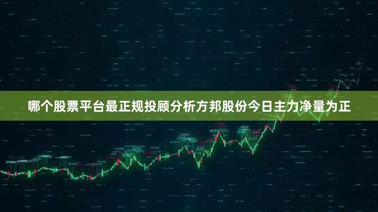 哪个股票平台最正规投顾分析方邦股份今日主力净量为正